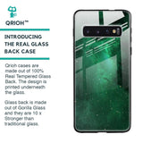 Emerald Firefly Glass Case For Samsung Galaxy S10 Plus