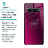 Pink Burst Glass Case for Samsung Galaxy S10 Plus