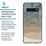 Abstract Mountain Pattern Glass Case for Samsung Galaxy S10 Plus