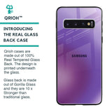 Ultraviolet Gradient Glass Case for Samsung Galaxy S10 Plus