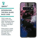 Smudge Brush Glass case for Samsung Galaxy S10 Plus