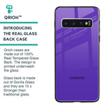 Amethyst Purple Glass Case for Samsung Galaxy S10 Plus