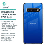 Egyptian Blue Glass Case for Samsung Galaxy S10 Plus