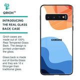 Wavy Color Pattern Glass Case for Samsung Galaxy S10 Plus