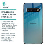 Sea Theme Gradient Glass Case for Samsung Galaxy S10 Plus