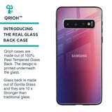 Multi Shaded Gradient Glass Case for Samsung Galaxy S10 Plus