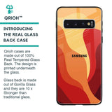 Magma Color Pattern Glass Case for Samsung Galaxy S10 Plus