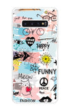 Happy Doodle Samsung Galaxy S10 Plus Back Cover