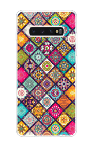 Multicolor Mandala Samsung Galaxy S10 Plus Back Cover