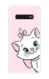 Cute Kitty Samsung Galaxy S10 Plus Back Cover