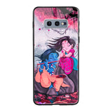 Radha Krishna Art Samsung Galaxy S10E Glass Back Cover Online