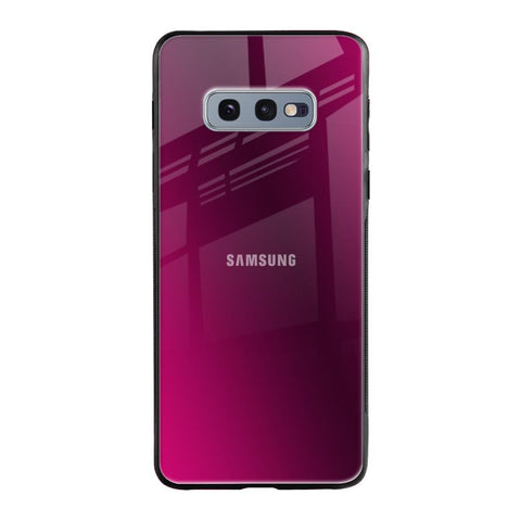 Pink Burst Samsung Galaxy S10E Glass Back Cover Online