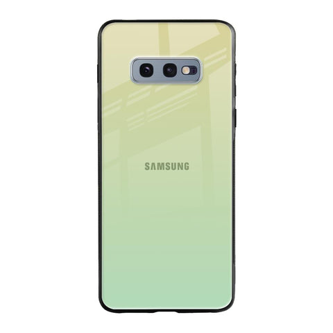 Mint Green Gradient Samsung Galaxy S10E Glass Back Cover Online