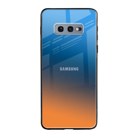 Sunset Of Ocean Samsung Galaxy S10E Glass Back Cover Online