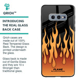 Fire Flame Glass Case for Samsung Galaxy S10E