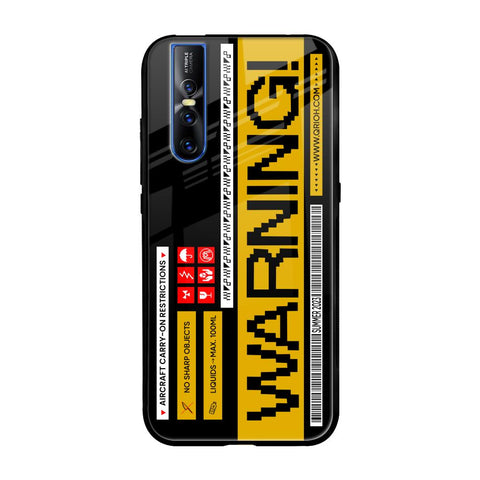 Aircraft Warning Vivo V15 Pro Glass Back Cover Online