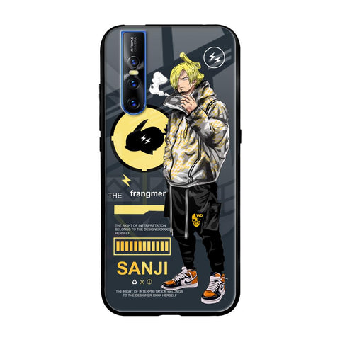 Cool Sanji Vivo V15 Pro Glass Back Cover Online