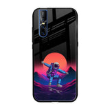 Retro Astronaut Vivo V15 Pro Glass Back Cover Online