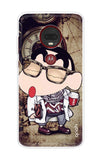 Nerdy Shinchan Motorola Moto G7 Plus Back Cover