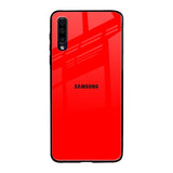 Blood Red Samsung Galaxy A50 Glass Back Cover Online