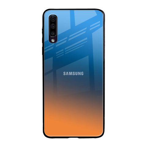 Sunset Of Ocean Samsung Galaxy A50 Glass Back Cover Online