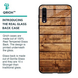 Wooden Planks Glass Case for Samsung Galaxy A50