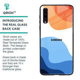 Wavy Color Pattern Glass Case for Samsung Galaxy A50