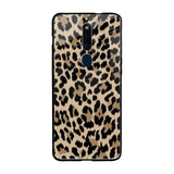 Leopard Seamless Oppo F11 Pro Glass Cases & Covers Online