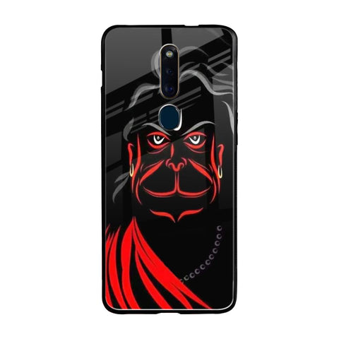 Lord Hanuman Oppo F11 Pro Glass Cases & Covers Online