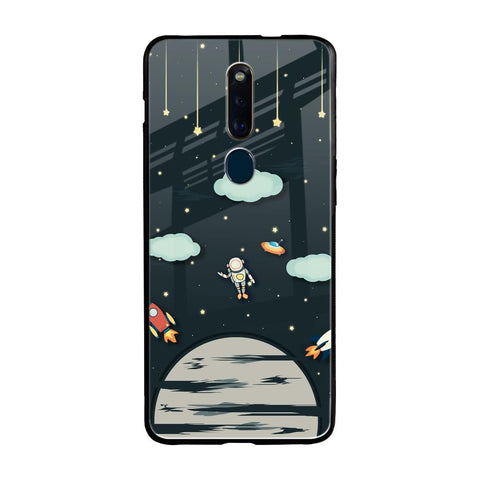 Astronaut Dream Oppo F11 Pro Glass Cases & Covers Online