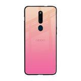 Pastel Pink Gradient Oppo F11 Pro Glass Back Cover Online