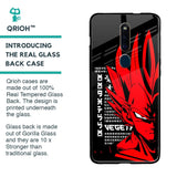 Red Vegeta Glass Case for Oppo F11 Pro