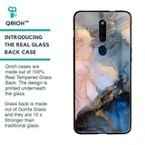 Marble Ink Abstract Glass Case for Oppo F11 Pro