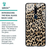 Leopard Seamless Glass Case For Oppo F11 Pro