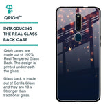 Falling Stars Glass Case For Oppo F11 Pro