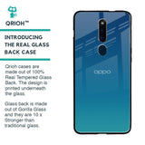 Celestial Blue Glass Case For Oppo F11 Pro