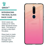 Pastel Pink Gradient Glass Case For Oppo F11 Pro