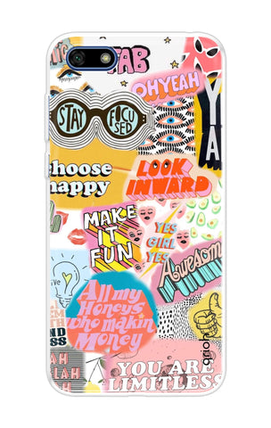 Make It Fun Huawei Y5 lite 2018 Back Cover