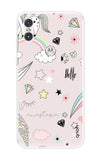 Unicorn Doodle Motorola One Back Cover