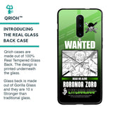 Zoro Wanted Glass Case for OnePlus 7 Pro