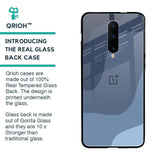 Navy Blue Ombre Glass Case for OnePlus 7 Pro