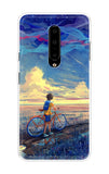 Riding Bicycle to Dreamland OnePlus 7 Pro Back Cover