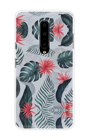 Retro Floral Leaf OnePlus 7 Pro Back Cover