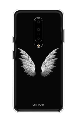 White Angel Wings OnePlus 7 Pro Back Cover