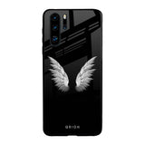 White Angel Wings Huawei P30 Pro Glass Back Cover Online