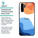 Wavy Color Pattern Glass Case for Huawei P30 Pro