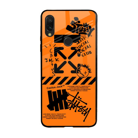 Anti Social Club Xiaomi Redmi Note 7 Pro Glass Back Cover Online