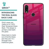 Wavy Pink Pattern Glass Case for Xiaomi Redmi Note 7 Pro