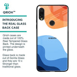 Wavy Color Pattern Glass Case for Xiaomi Redmi Note 7 Pro