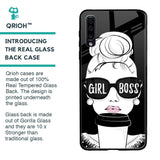 Girl Boss Glass Case For Samsung Galaxy A70